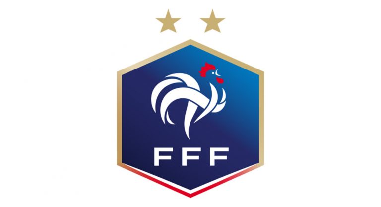 Logo de la Fédération Française de Football avec 2 étoiles